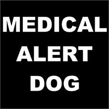medical alert dog supplies