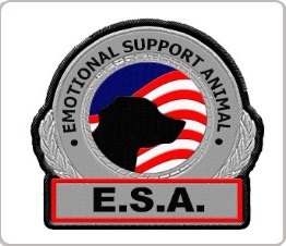 emotional support animal  patch for vest