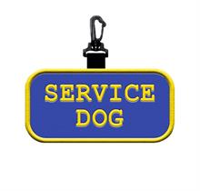 Service Dog Patch Tag