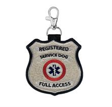 Registered Service Dog Patch Tag