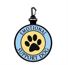 Emotional Support Dog Hanging Patch Clip