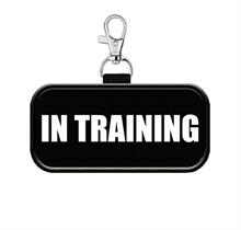 in training service dog tag