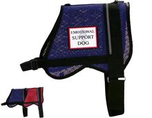 Blue Mesh Emotional Support Dog Vest