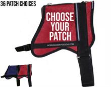 Red Mesh Working Dog Vest