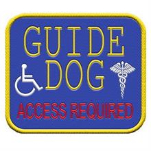 Guide Dog Service Patch