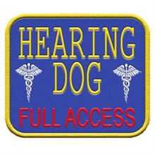 Hearing Service Dog Patch