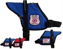 Blue Padded Registered Service Dog Full Access Vest