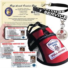 Premium Service Dog Vest kit