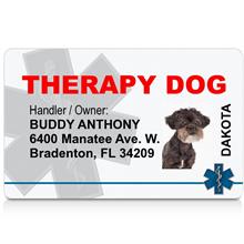 Therapy Dog ID Card