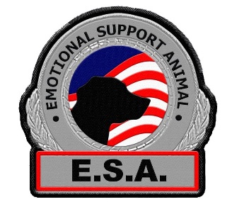 Large Emotional Support Animal Patch