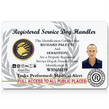 registered service dog handler