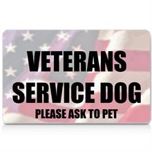 veterans service dog id