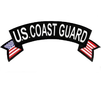 U.S. Coast Guard Rocker Patch