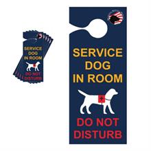 service dog door hanger