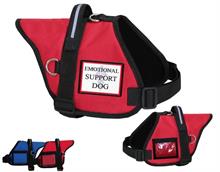 red Padded Working Dog Vest